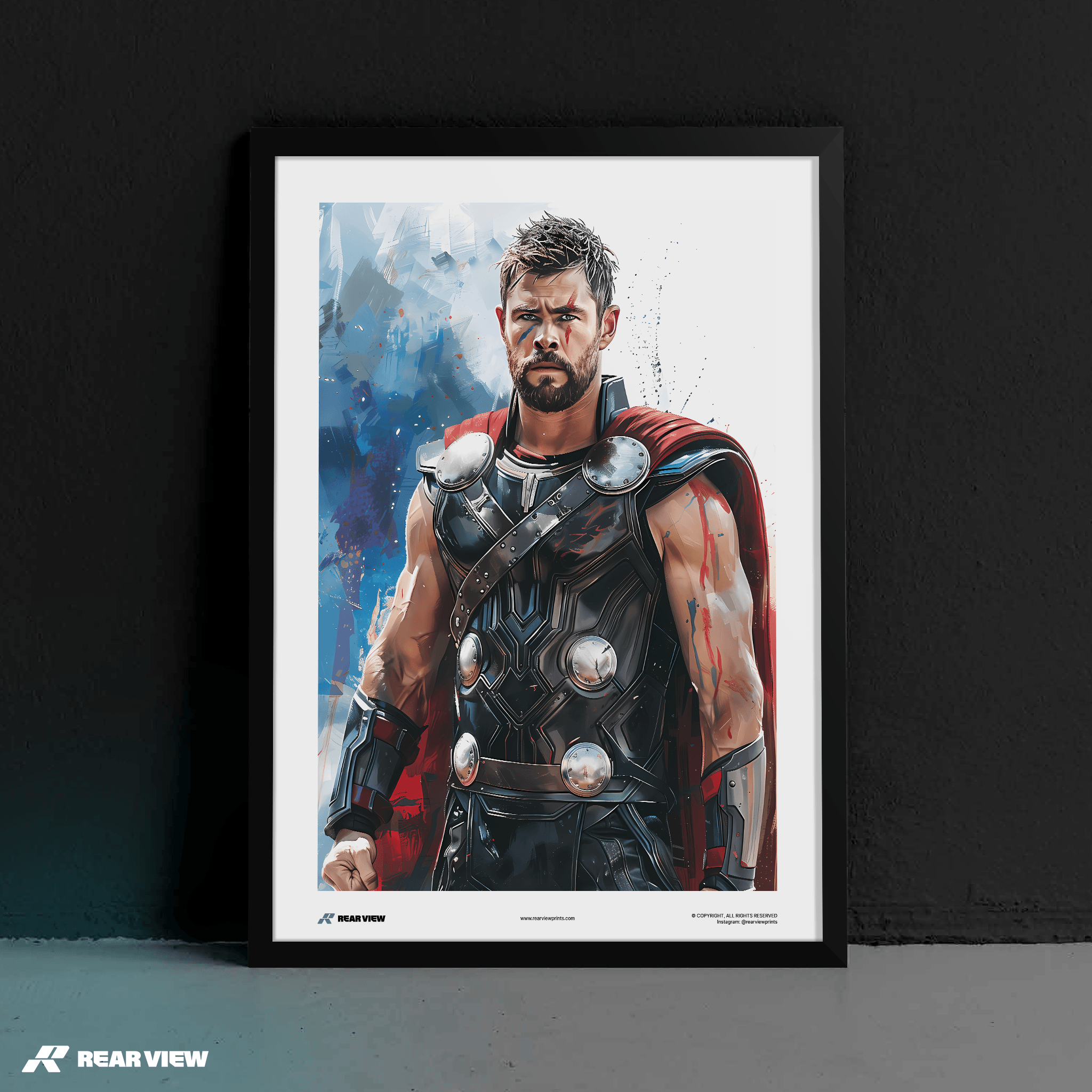 The Mighty Avenger - Movie Art Print