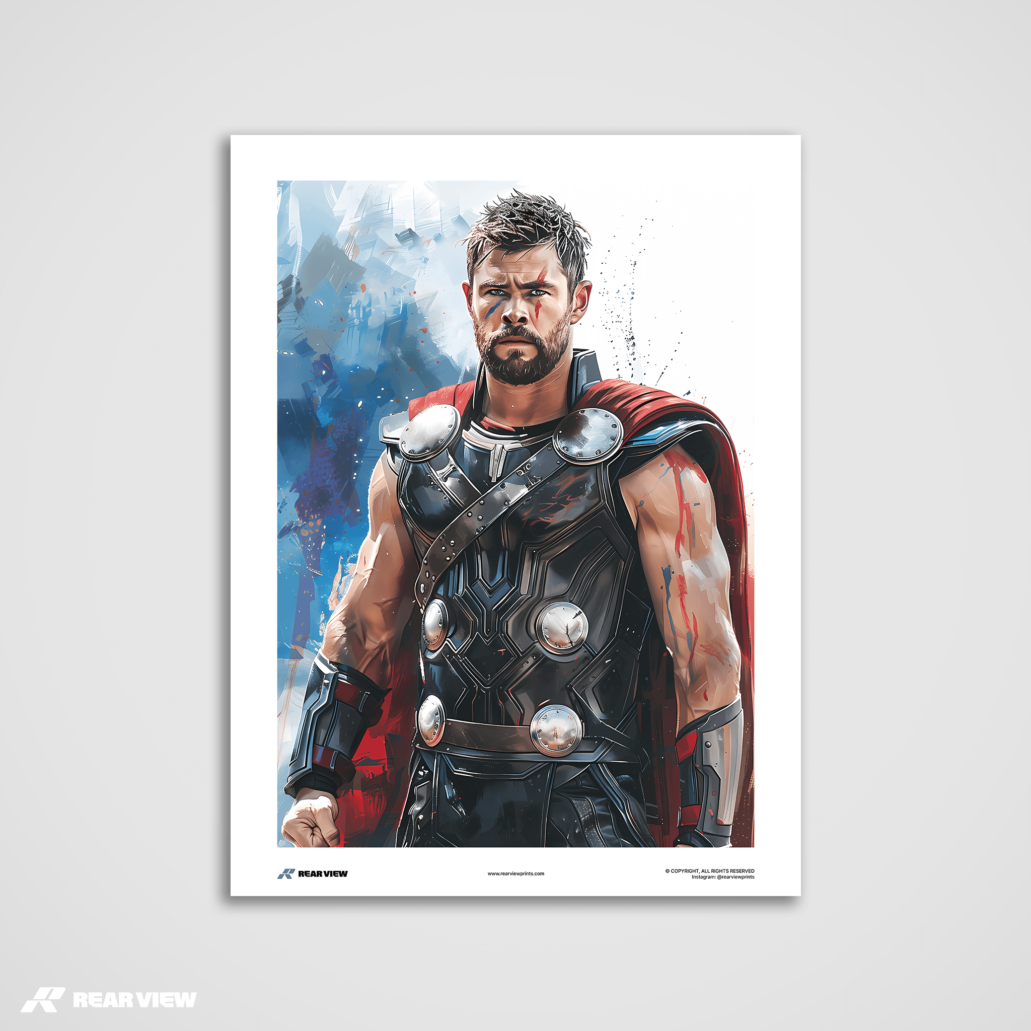 The Mighty Avenger - Movie Art Print