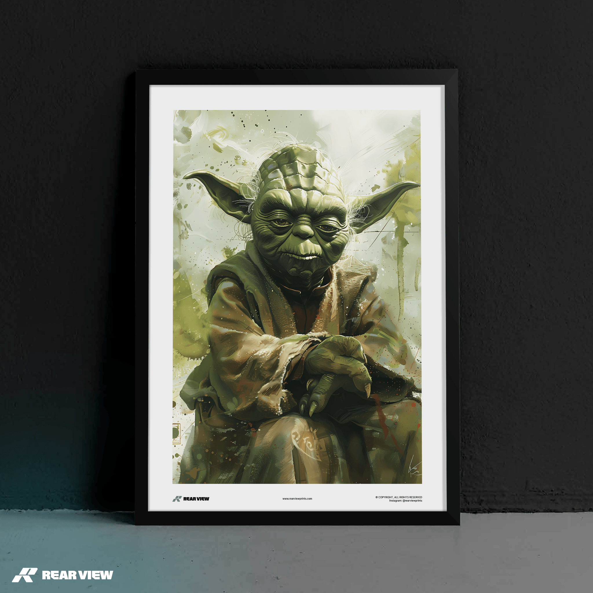 Wisdom of the Force - Movie Art Print