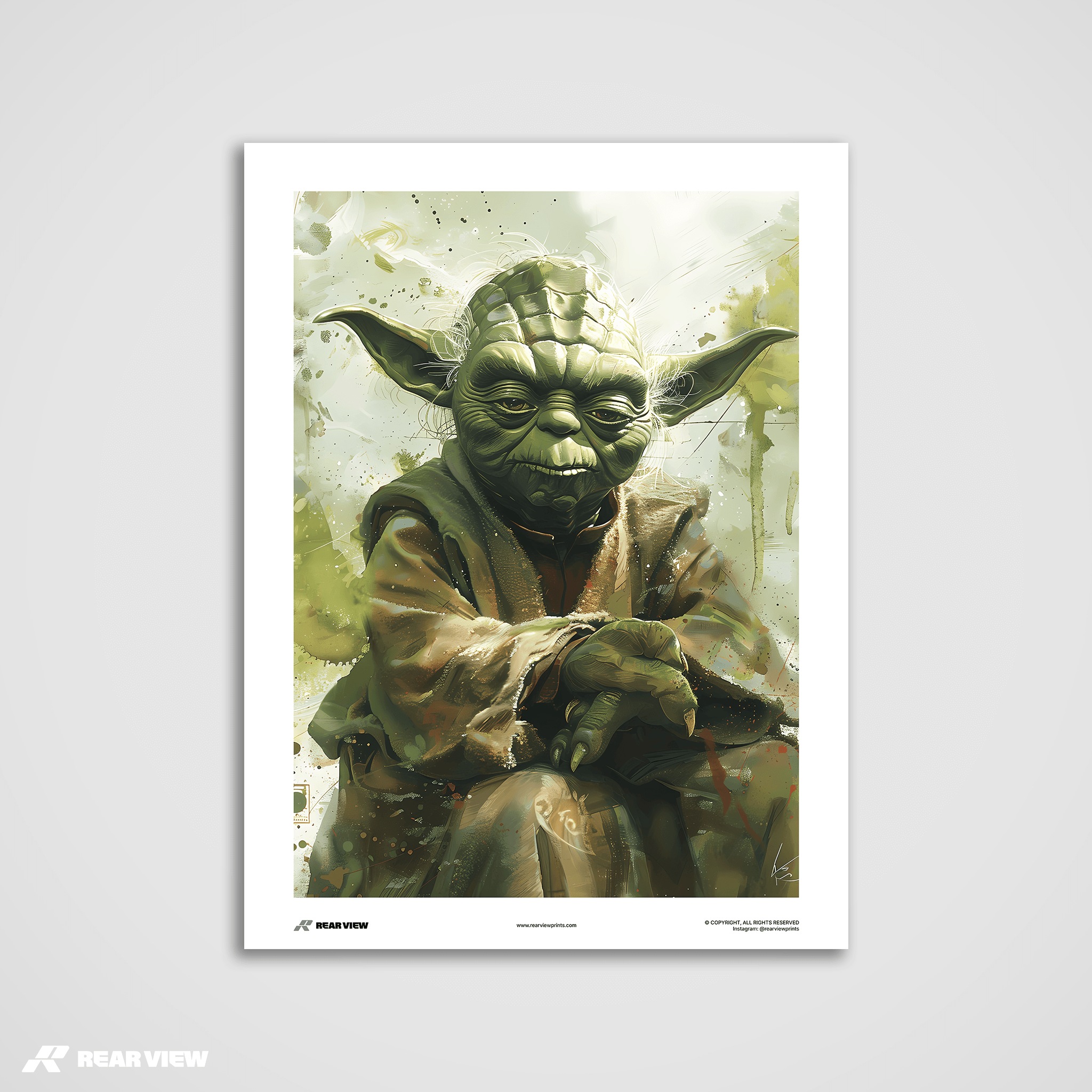 Wisdom of the Force - Movie Art Print