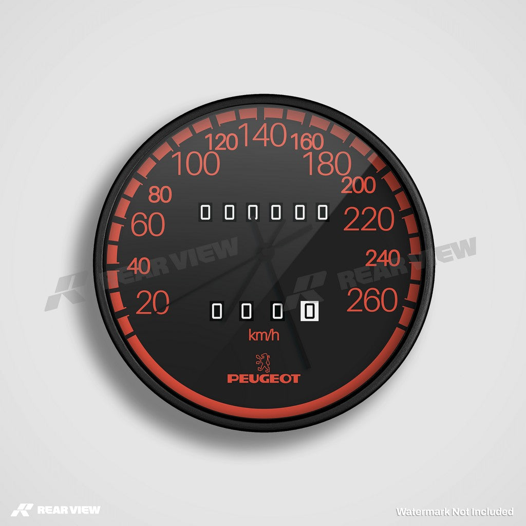 205 T16 Evo 1 Speed Dial - Clock