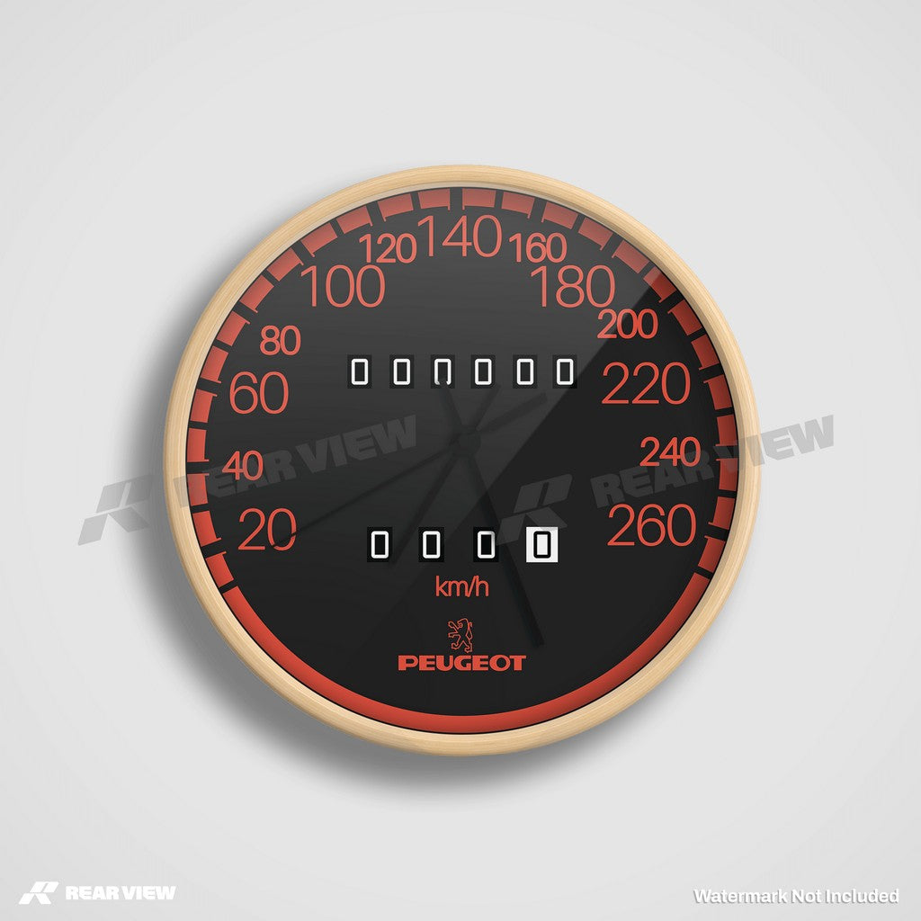 205 T16 Evo 1 Speed Dial - Clock