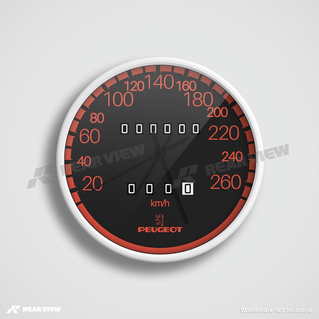 205 T16 Evo 1 Speed Dial - Clock