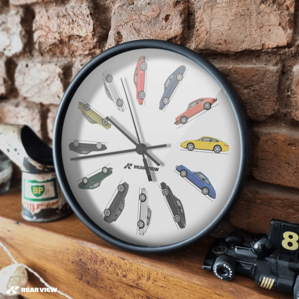 911 Cars - Clock