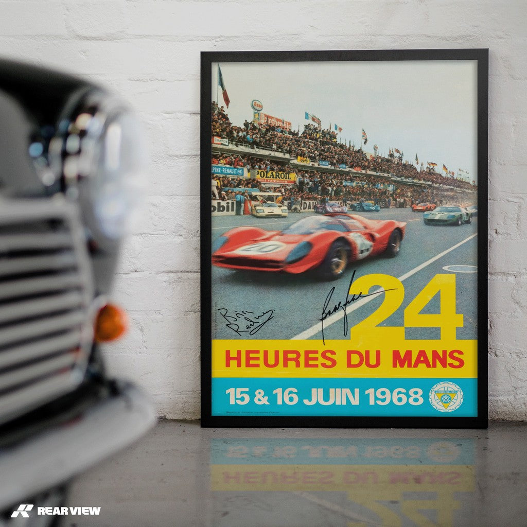 Le Mans 1968 - Vintage Race Poster