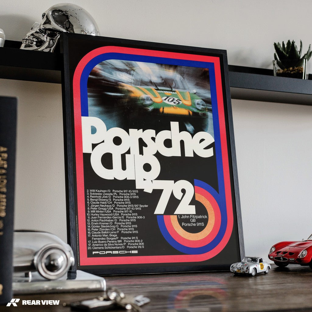 German Car Cup 1972 - Vintage Race Poster