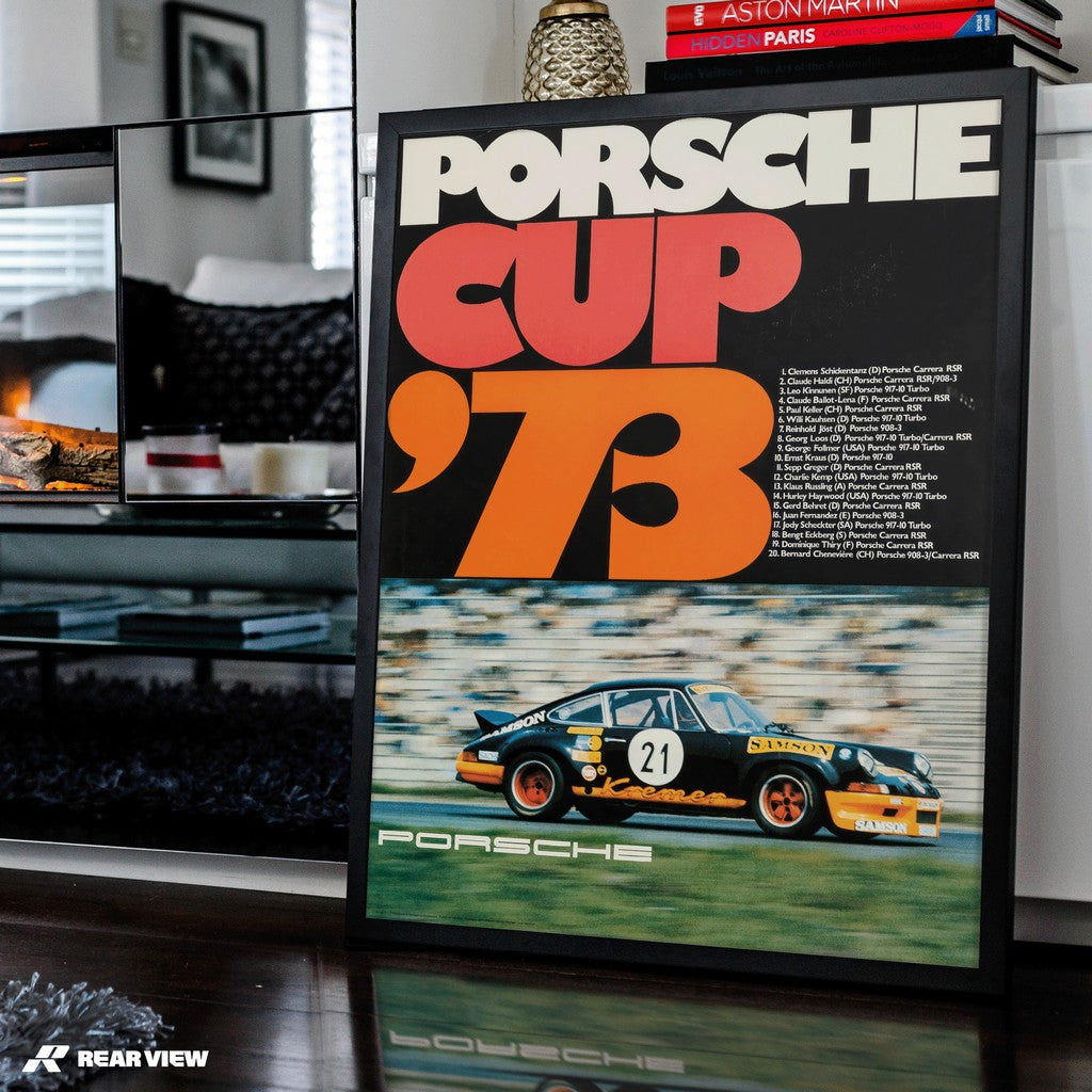 German Car Cup 1973 - Vintage Race Poster