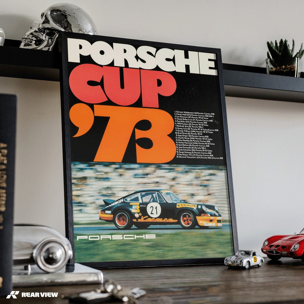 German Car Cup 1973 - Vintage Race Poster