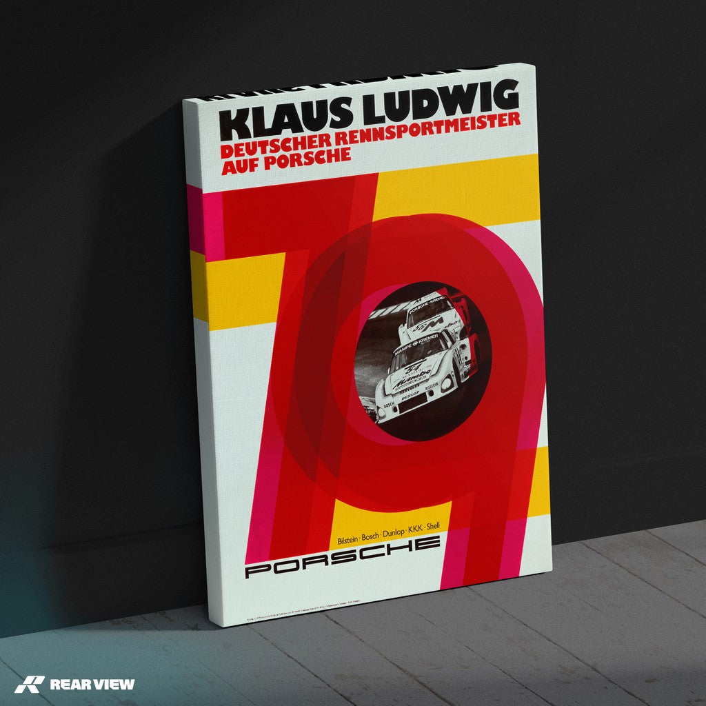 Klaus Ludwig - German Racing Champion Print