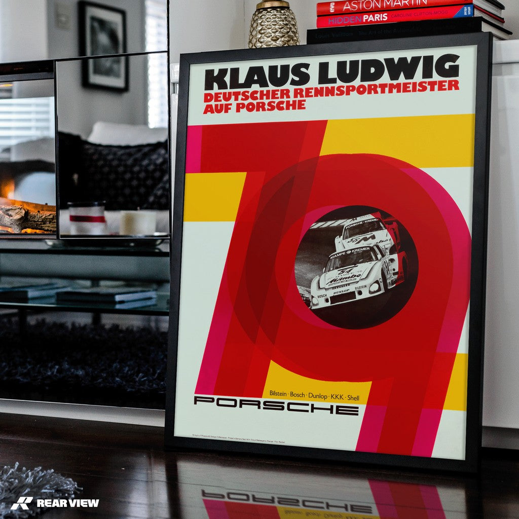 Klaus Ludwig - German Racing Champion Print