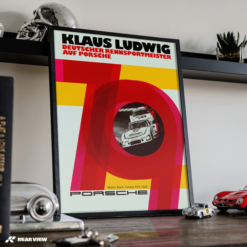 Klaus Ludwig - German Racing Champion Print