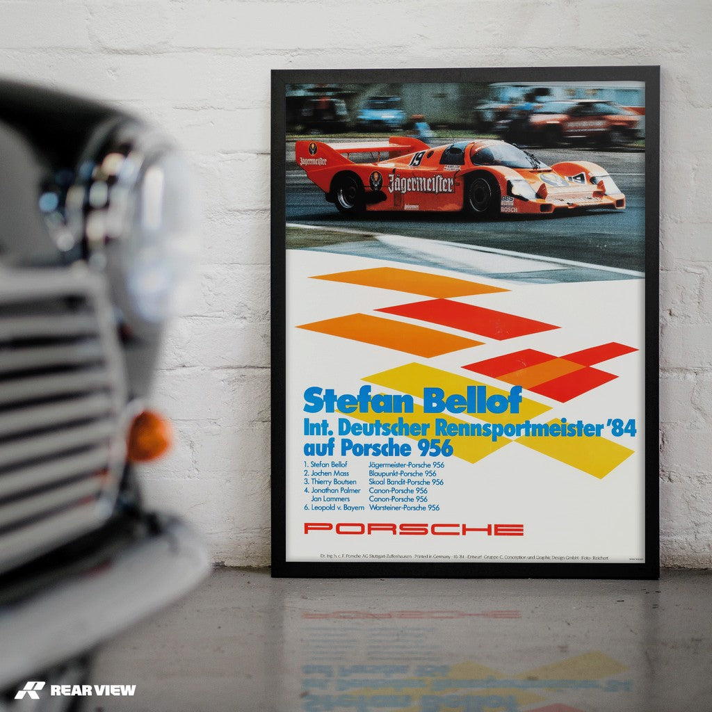 Stefan Bellof - German Racing Champion Print