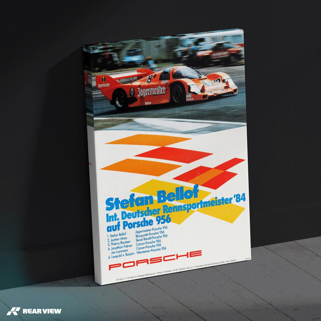 Stefan Bellof - German Racing Champion Print