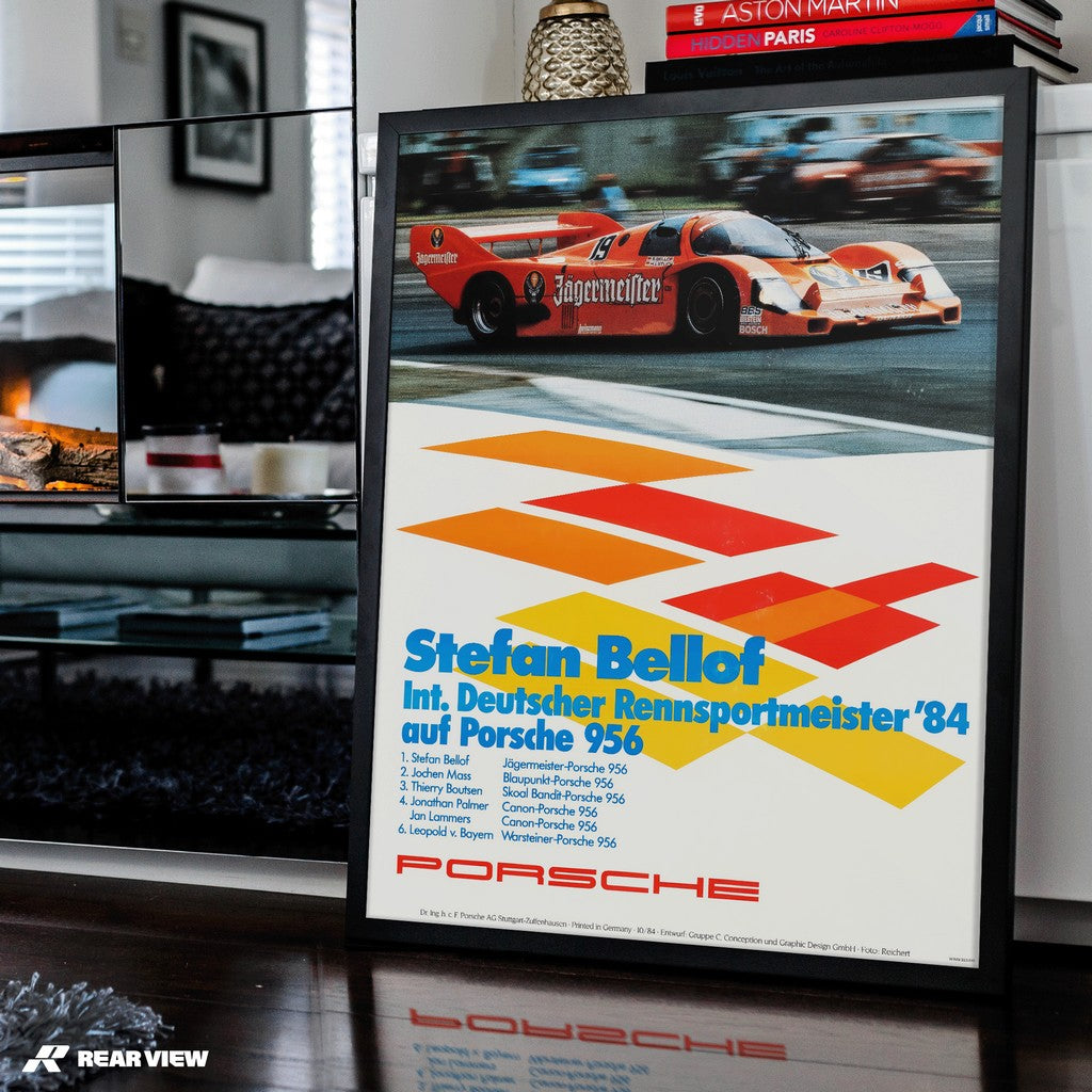 Stefan Bellof - German Racing Champion Print