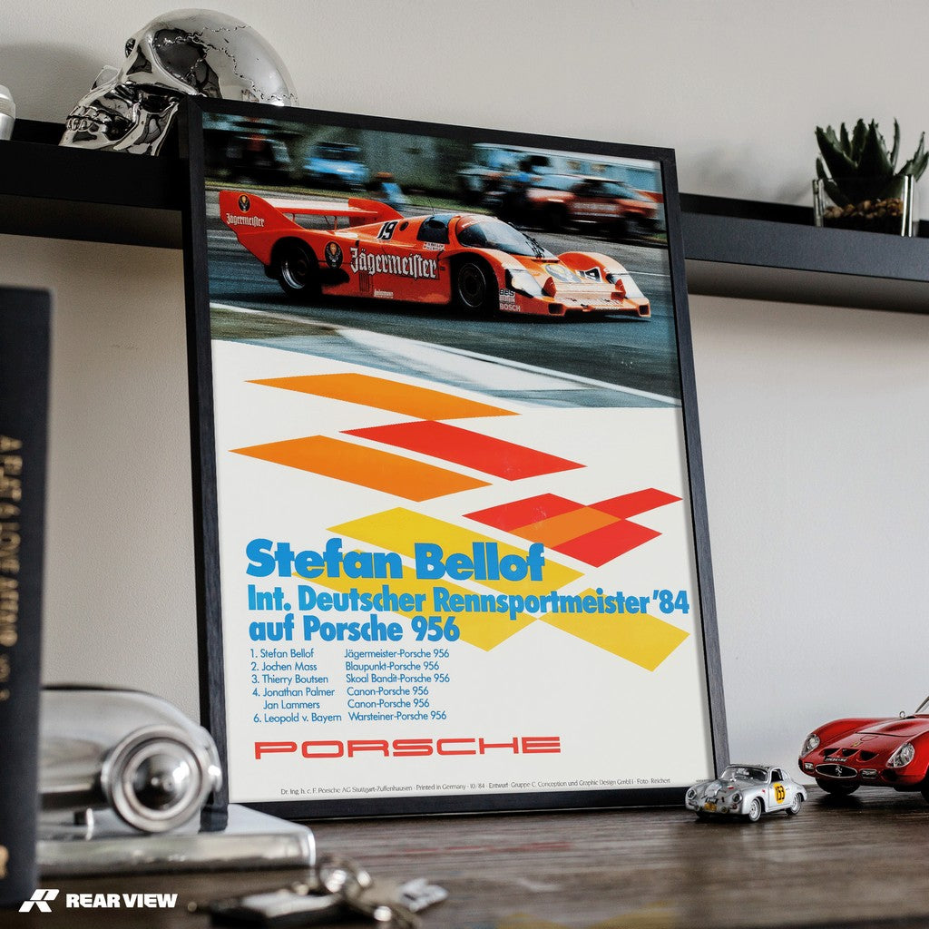 Stefan Bellof - German Racing Champion Print