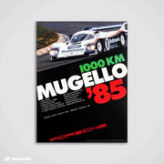 ملصق سباق موجيلو 1985 - 1000 كيلومتر 
