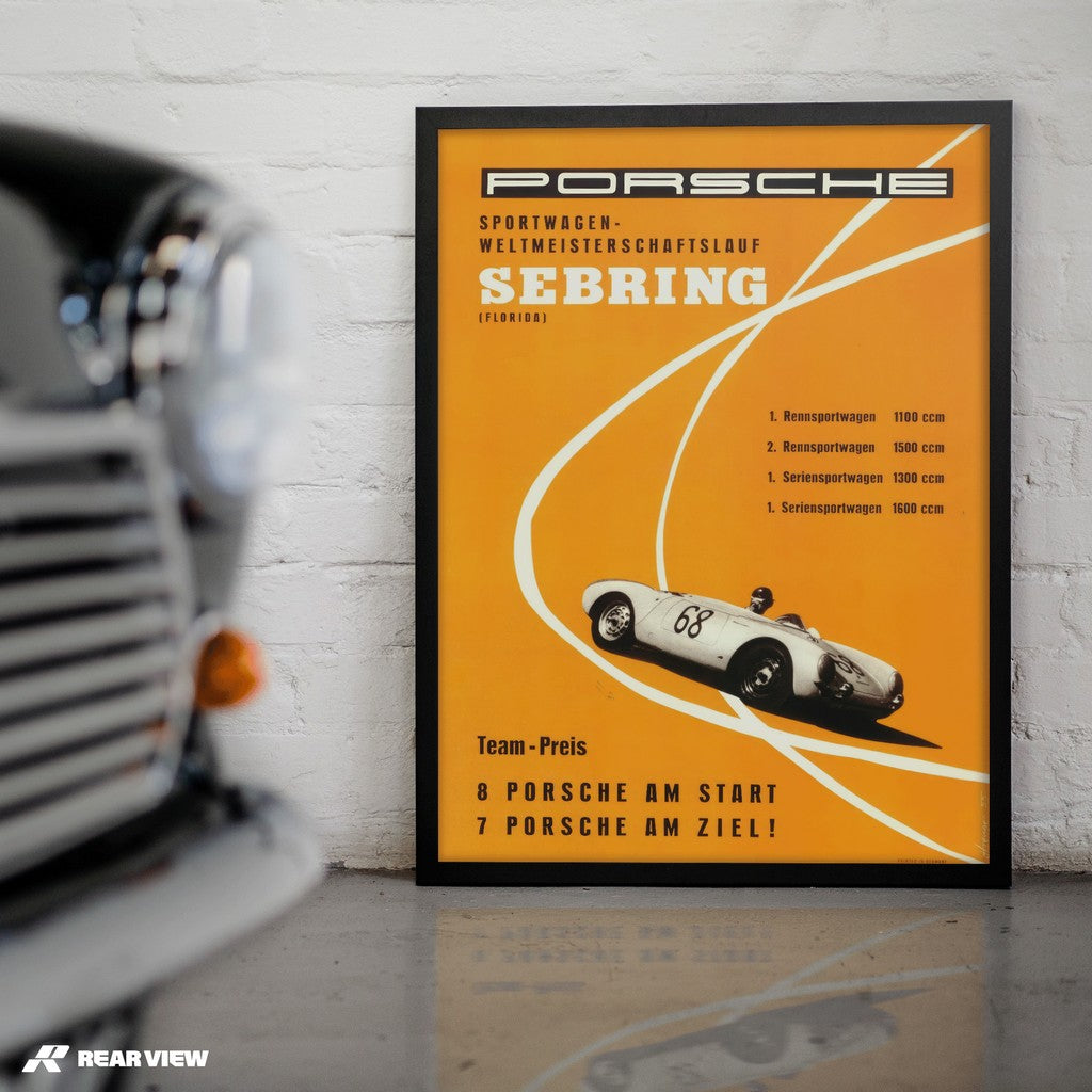 Sebring Race - Vintage Race Poster