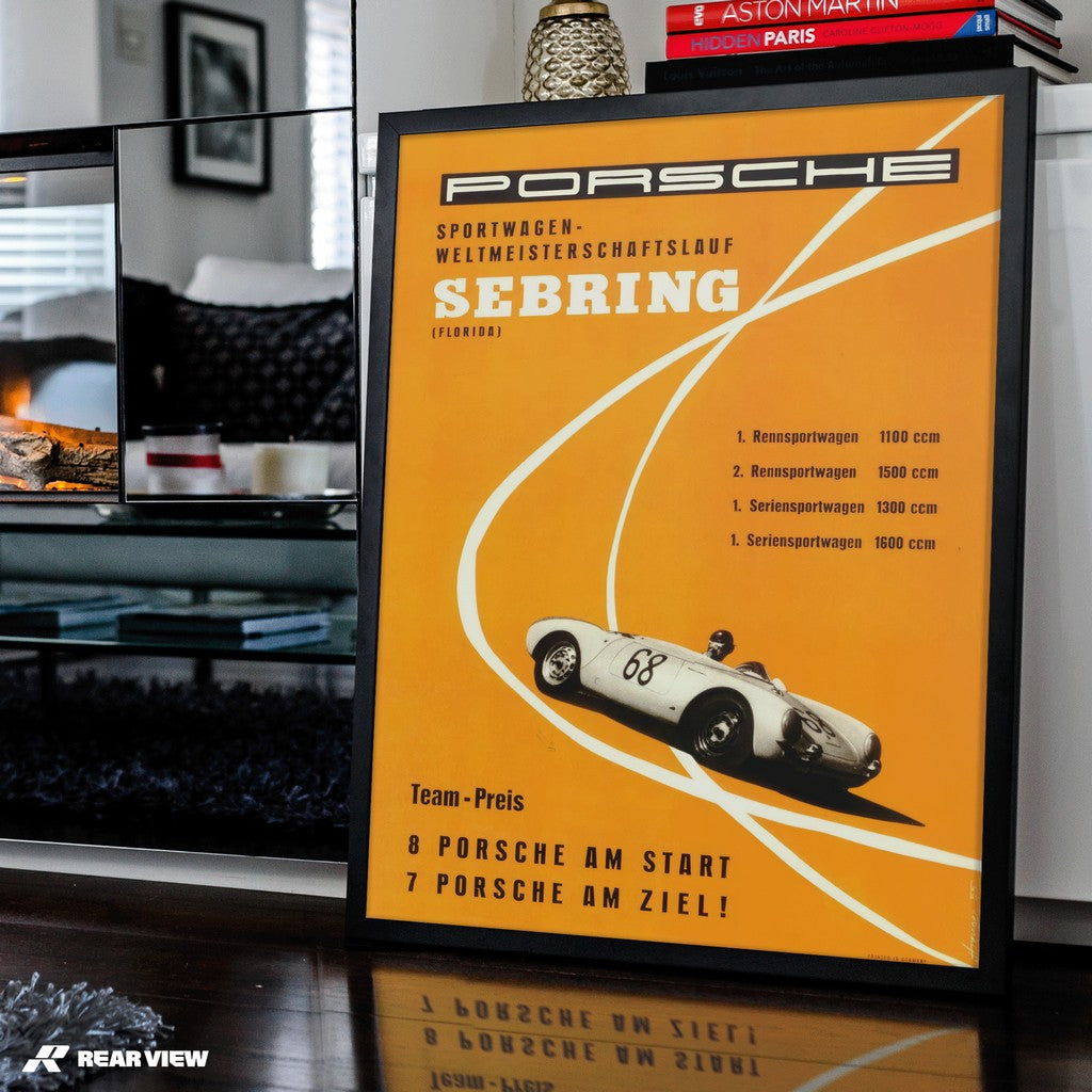 Sebring Race - Vintage Race Poster