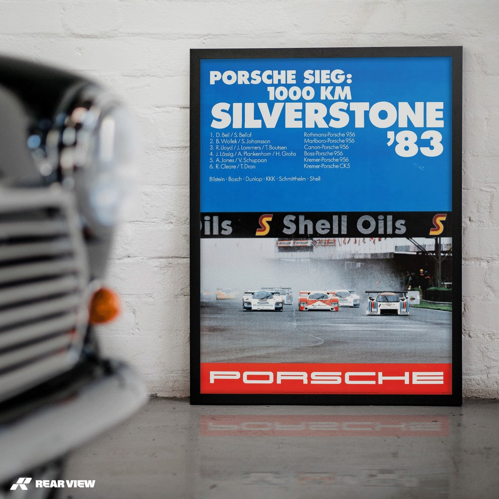 1000 Kilometers Silverstone 1983 - Vintage Race Poster