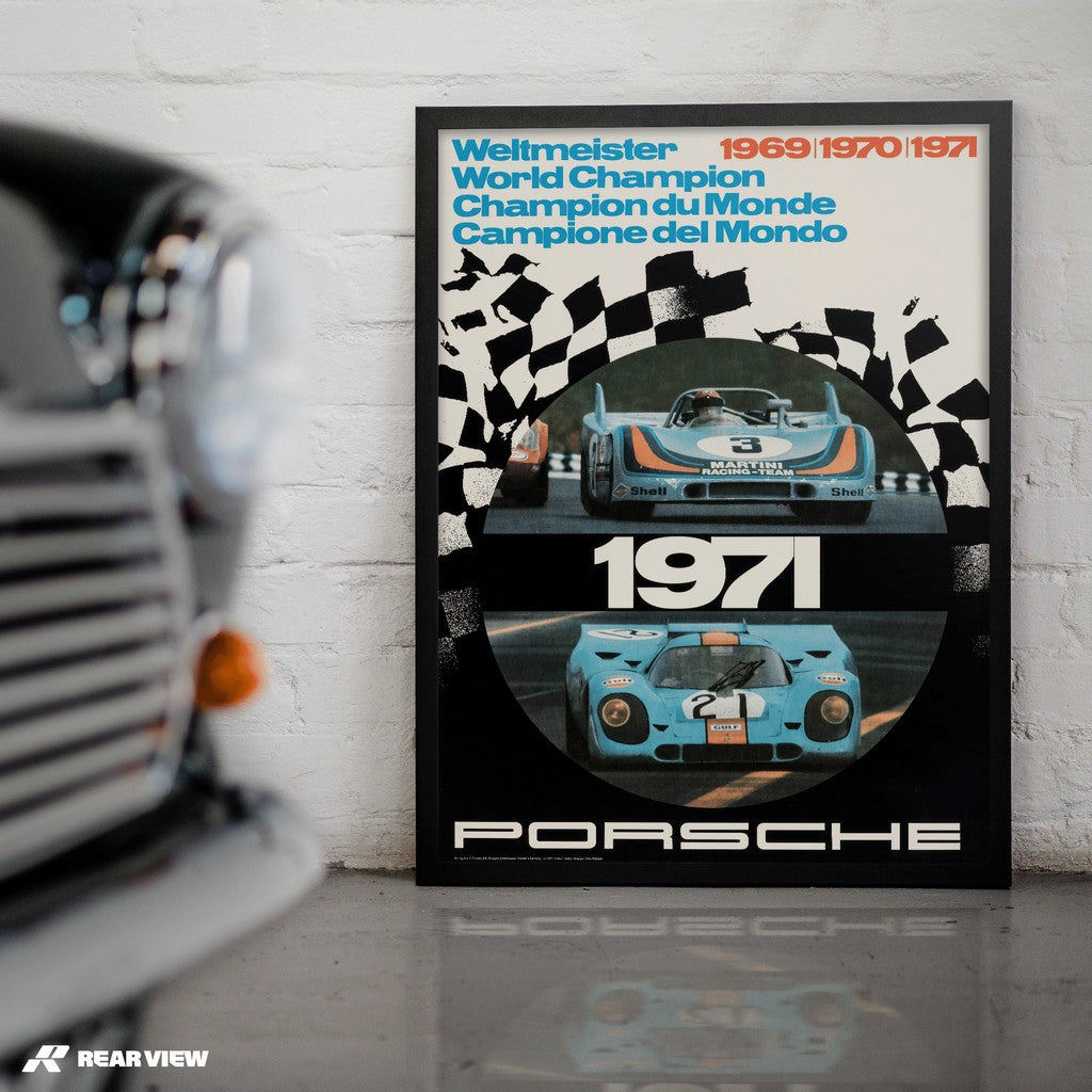 World Champion 1971 - German Race Car Print