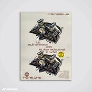 Deutscher Automotor - Kunstdruck 