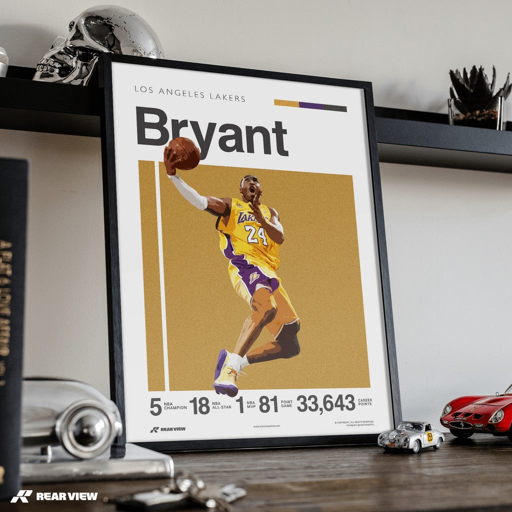 Mamba Instinct – Bryant Art Print