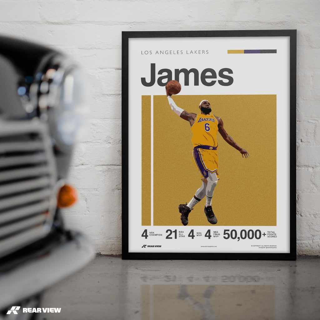 Crowned Force – James Art Print