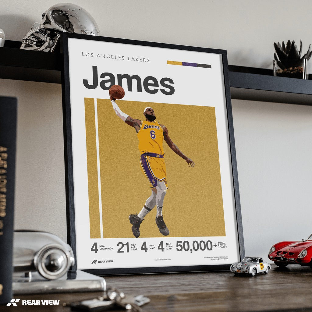 Crowned Force – James Art Print