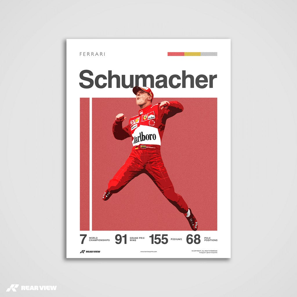 Kerpen Racer - Schumacher Art Print