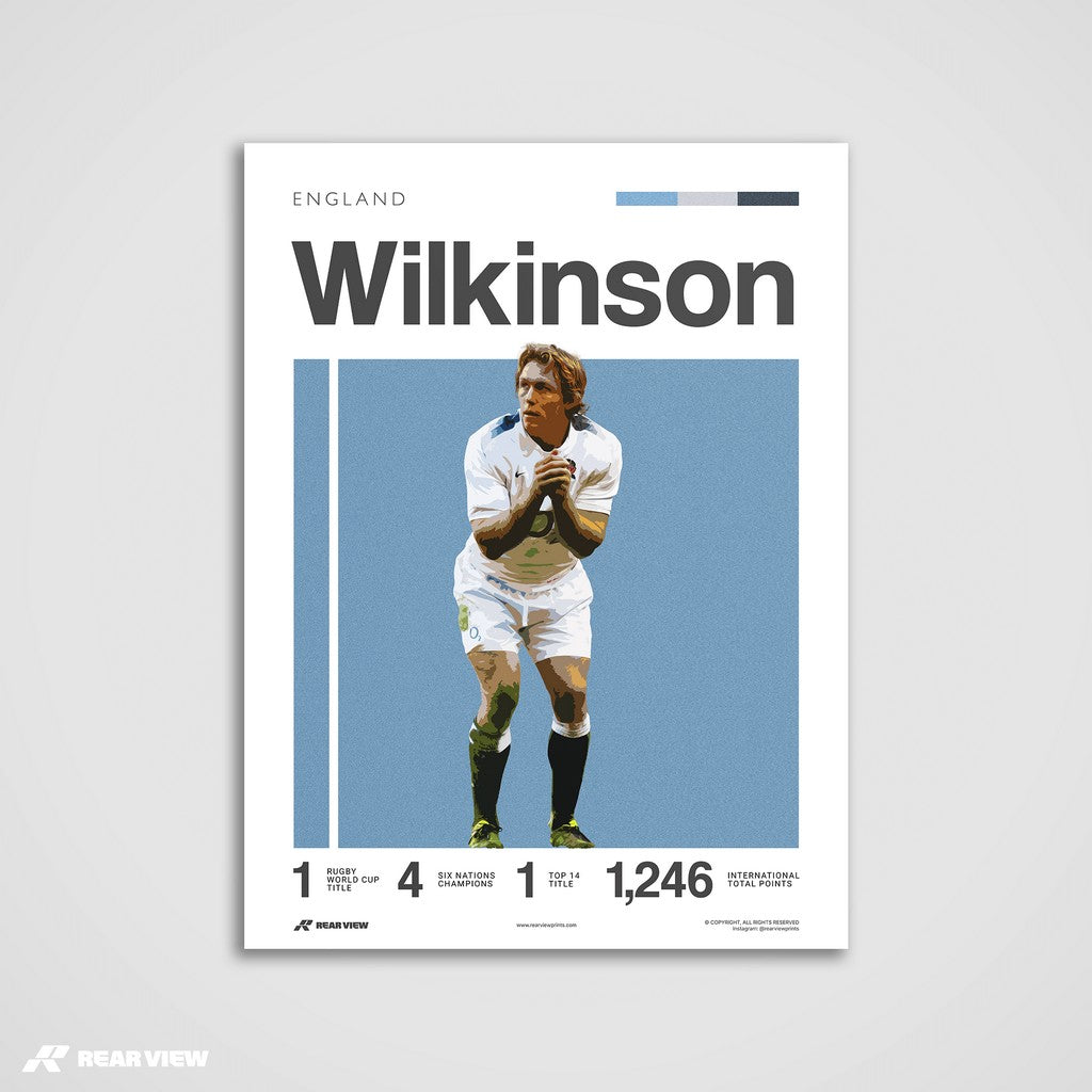 English Flyhalf – Wilkinson Art Print