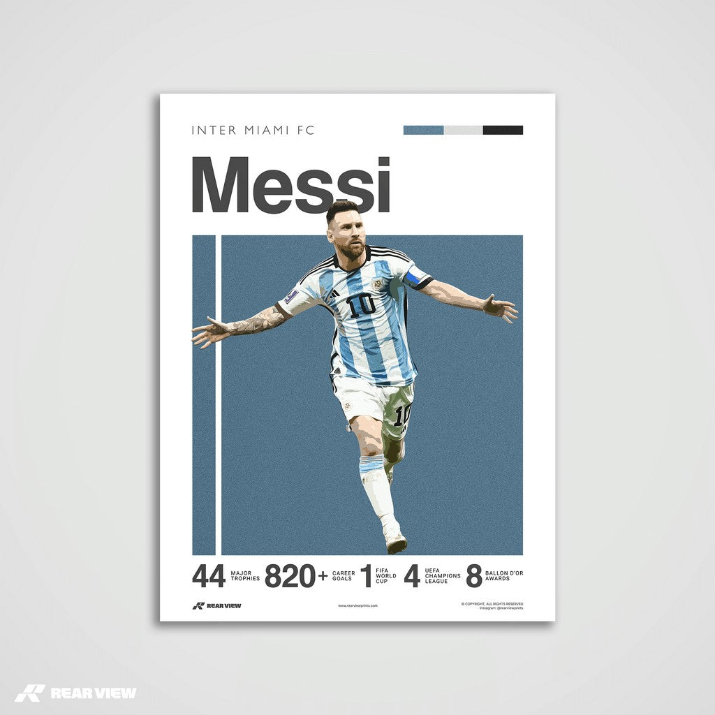 Rosario Playmaker - Messi Art Print
