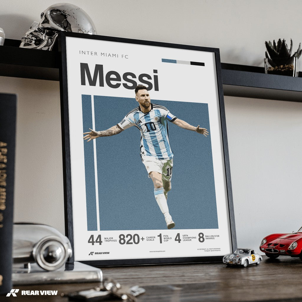Rosario Playmaker - Messi Art Print