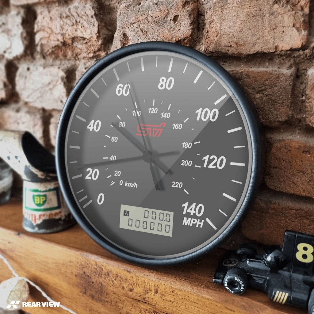 WRX STi Speed Dial - Clock