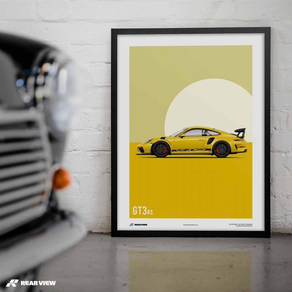 High-Performance Vintage - 911 GT3 Art Print