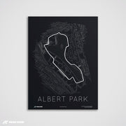 Lagoon Racing - Albert Park Rennstrecke Kunstdruck