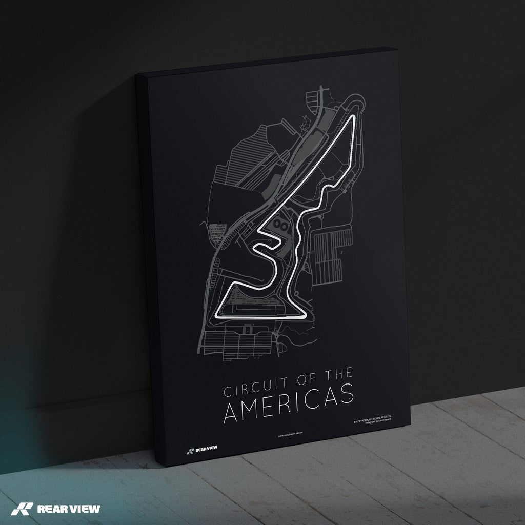 Circuit of the Americas - Track Art Print