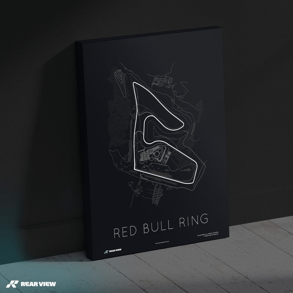 Winged Racing  – Red Bull Ring Track Art Print