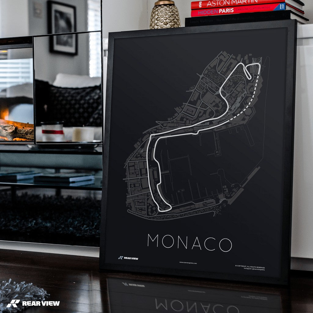 The Stage of Real Sport - Monaco Track Art Print