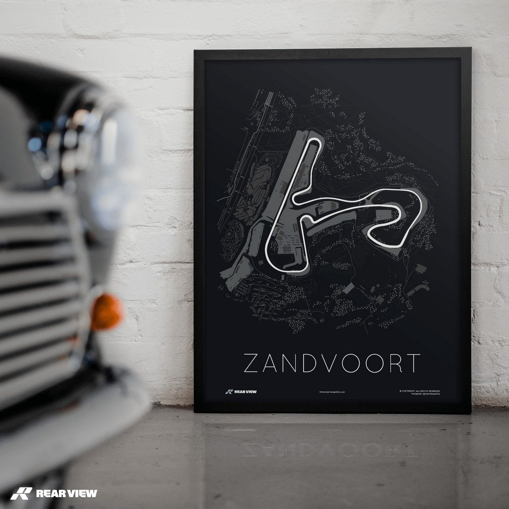 House of Orange - Zandvoort Track Art Print