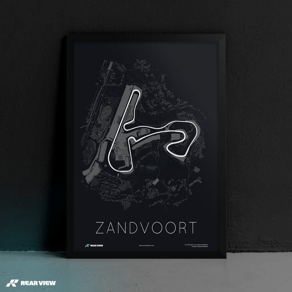 House of Orange - Zandvoort Track Art Print