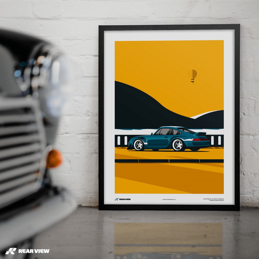 Picturesque Motor - 993 Art Print