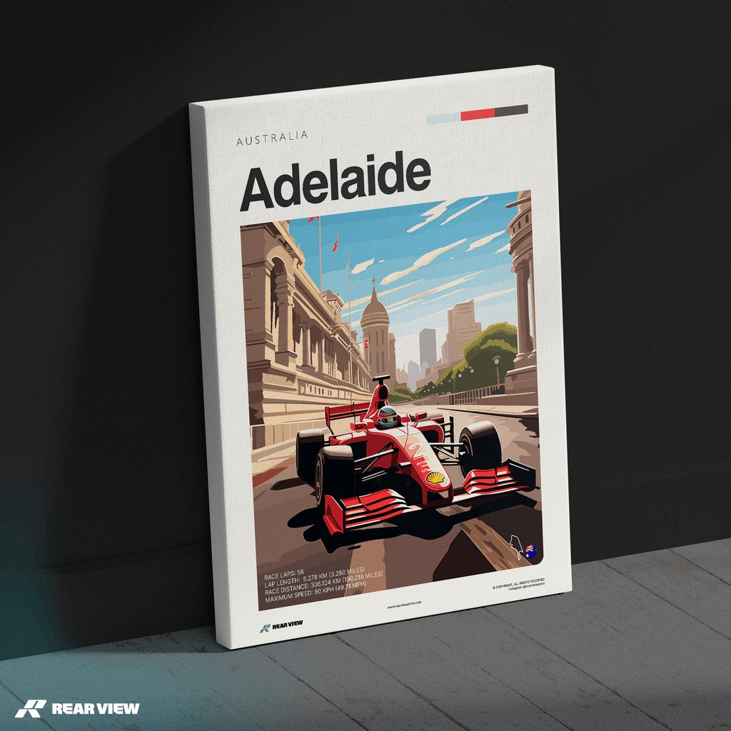 Adelaide Race Track - Art Print