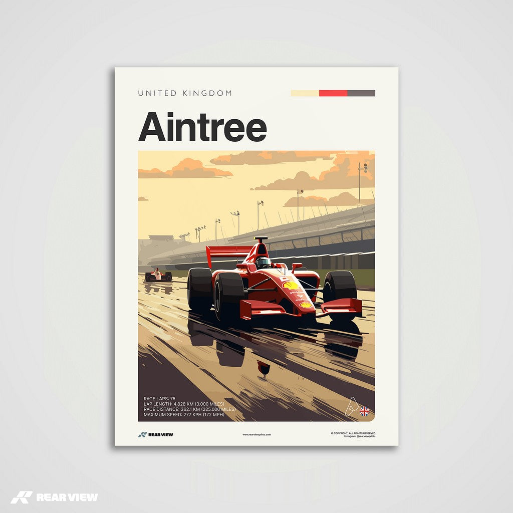 Aintree Race Track - Art Print