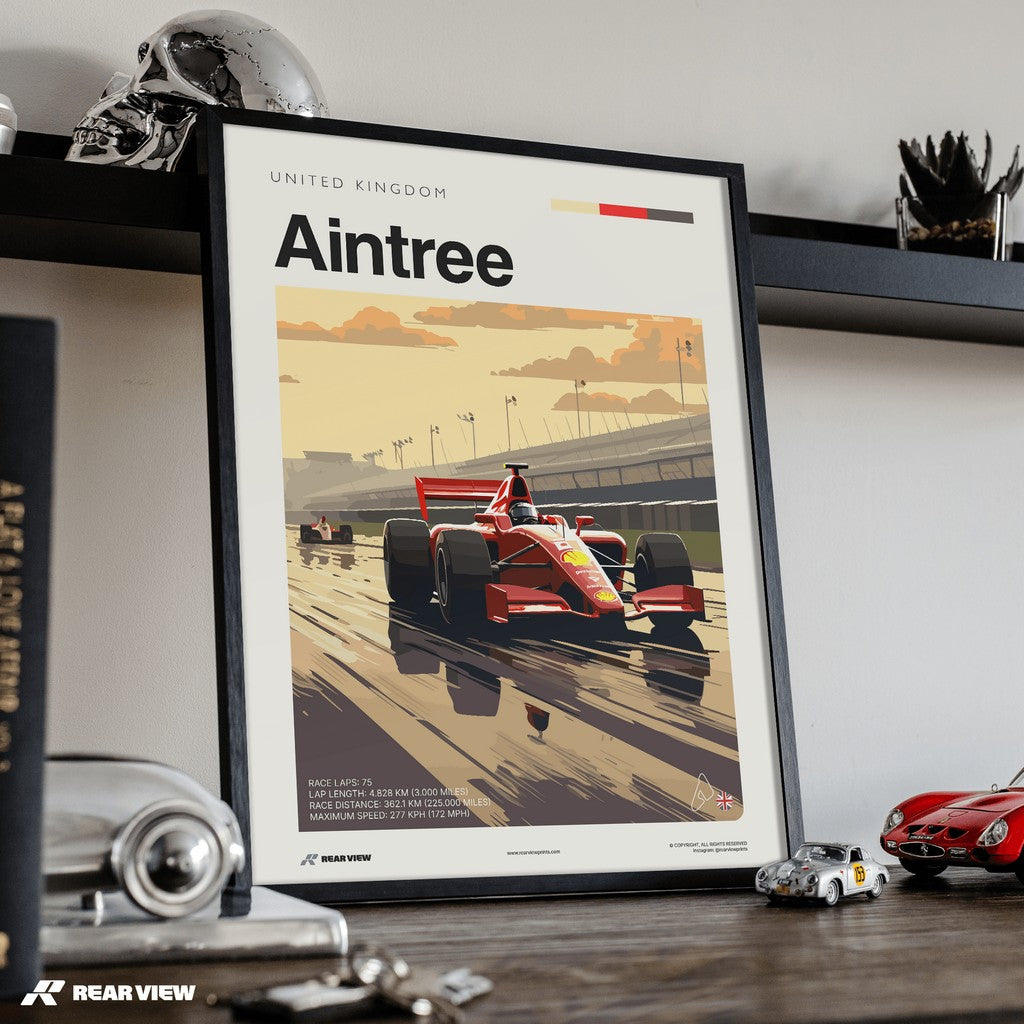 Aintree Race Track - Art Print