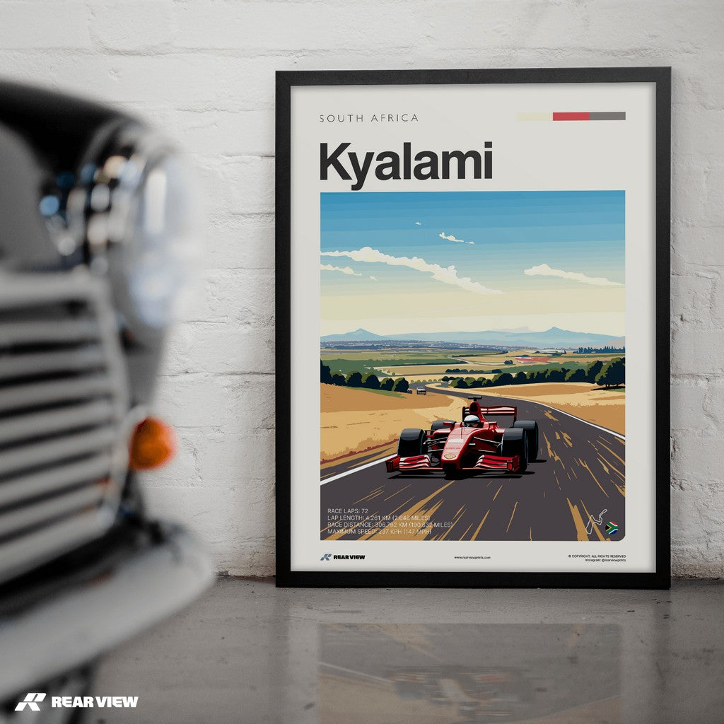 Kyalami Race Track - Art Print