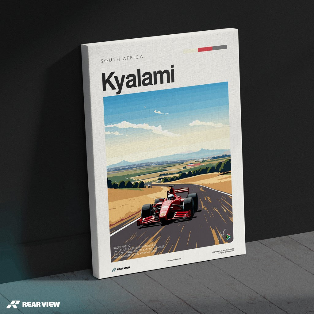 Kyalami Race Track - Art Print