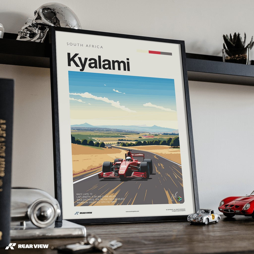 Kyalami Race Track - Art Print