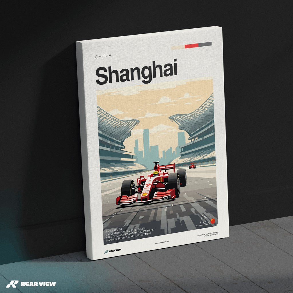 Shanghai Race Track - Art Print