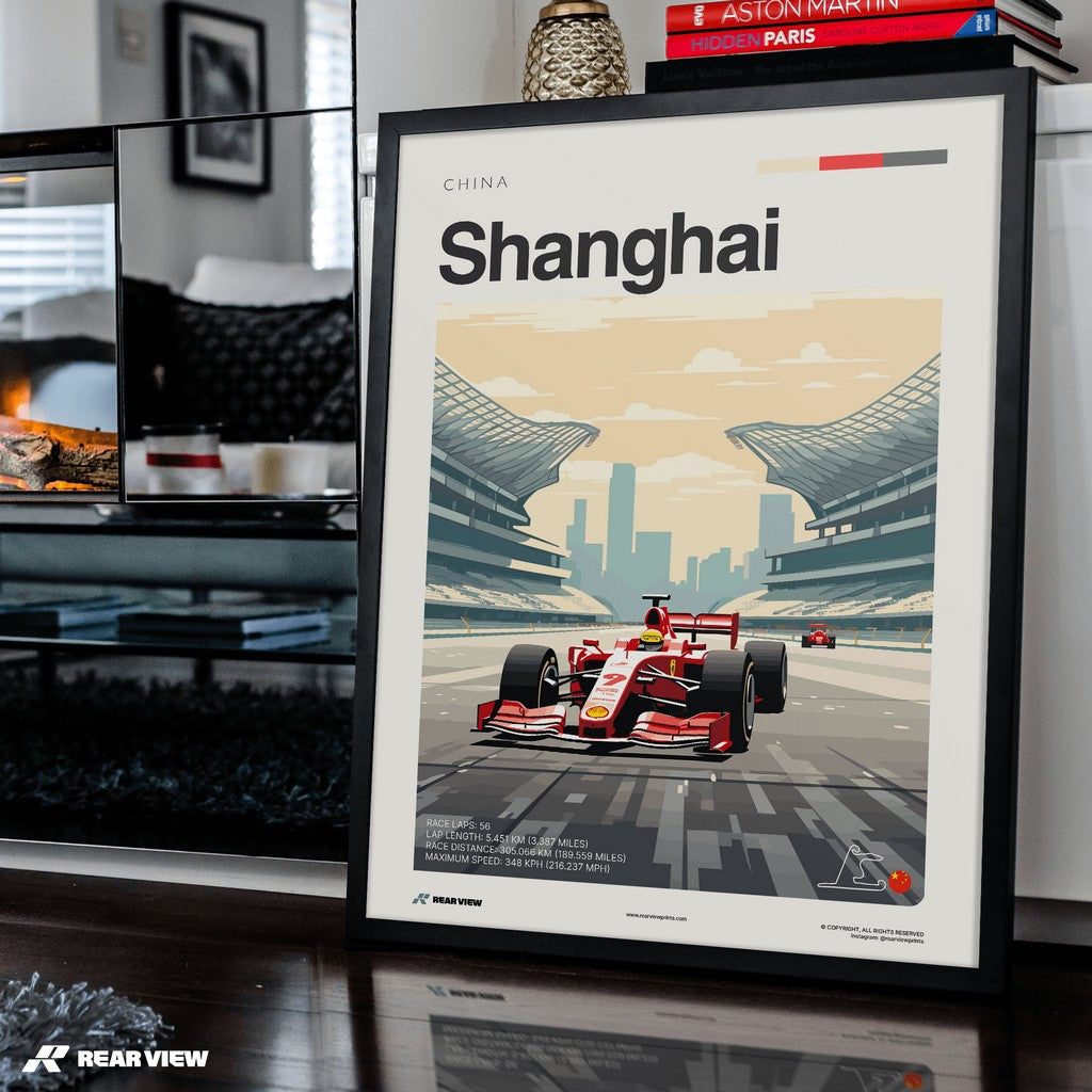 Shanghai Race Track - Art Print