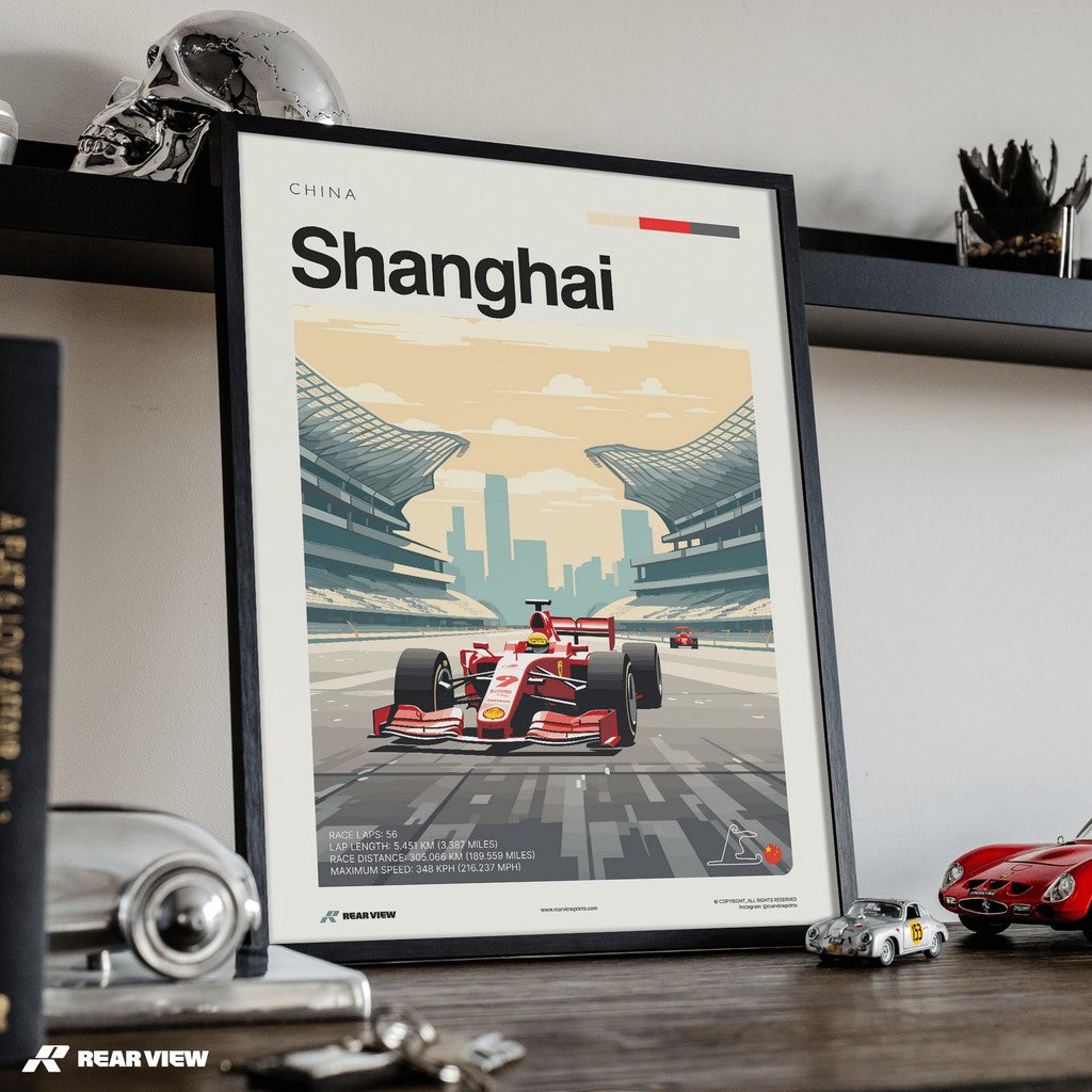 Shanghai Race Track - Art Print